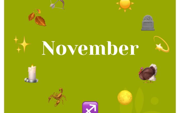 Die neuen Konstellationen im November