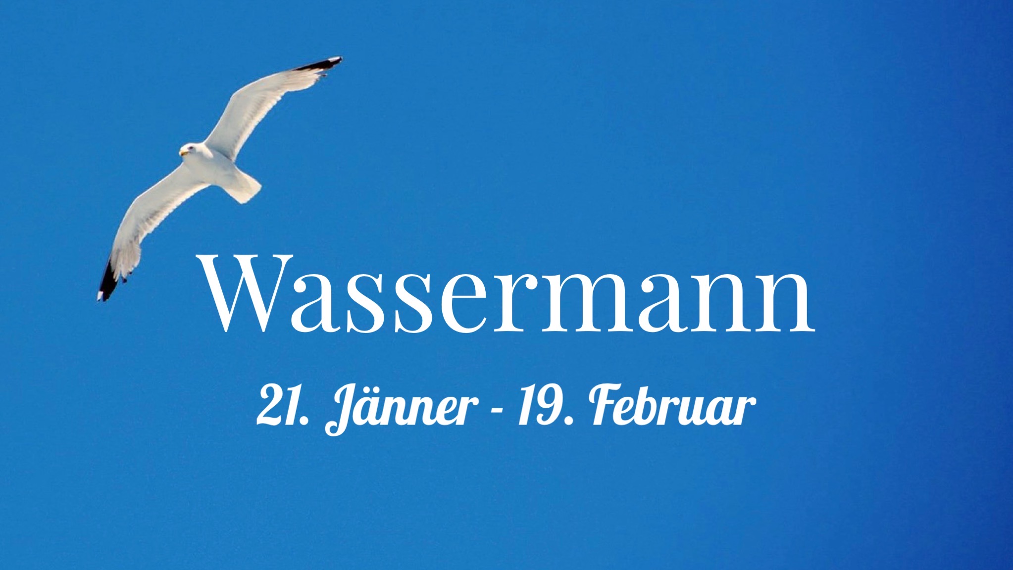 Wassermann - Zeitqualität